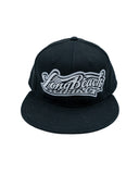 OG Logo White/Black On Black Snapback