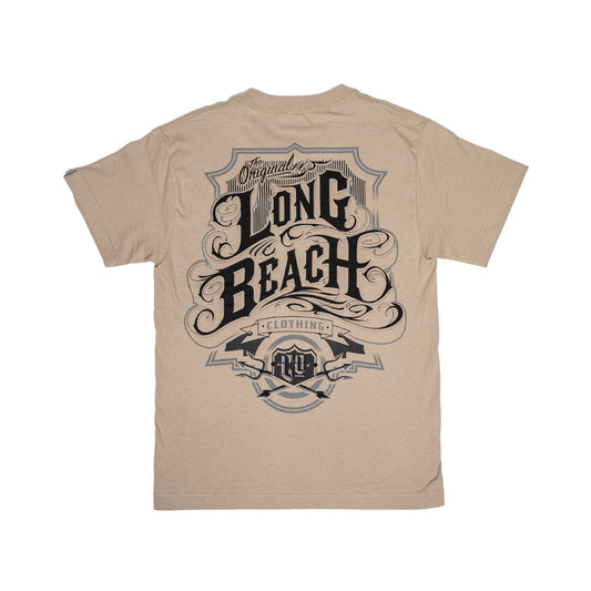 Oil Logo Men's Sand T-Shirt