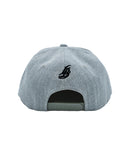 Old English Long Beach Heather Grey Snapback