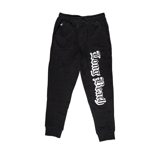 Old English Men's Black Joggers