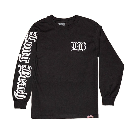 Old English Men’s Black Long Sleeve T-Shirt