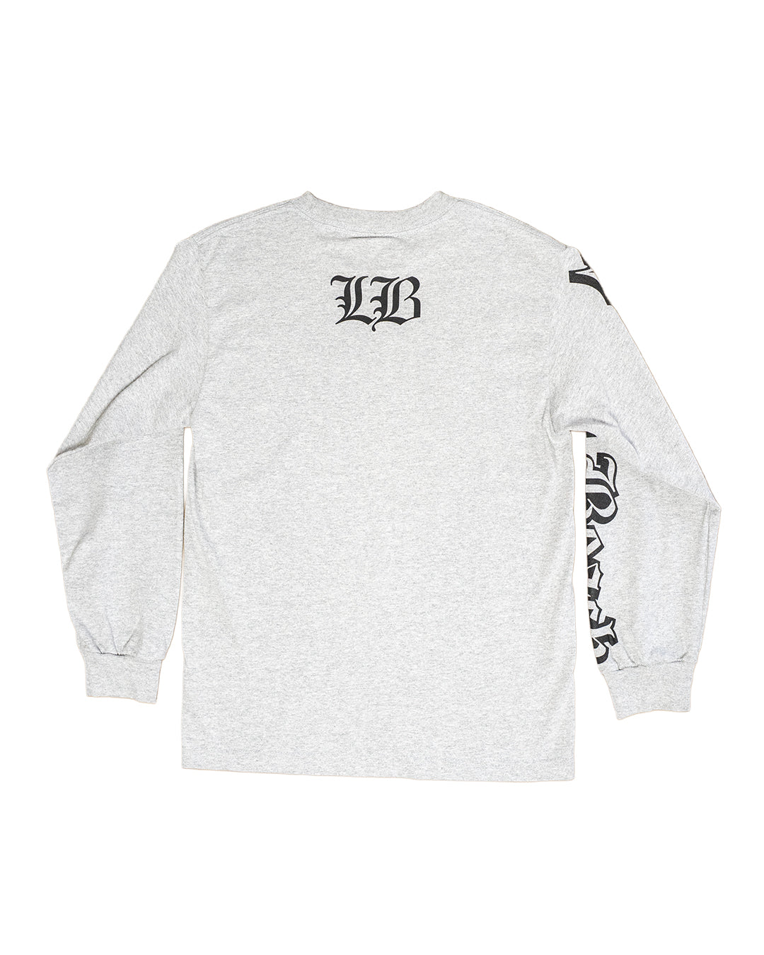 Old English Men's Heather Grey Long Sleeve T-Shirt