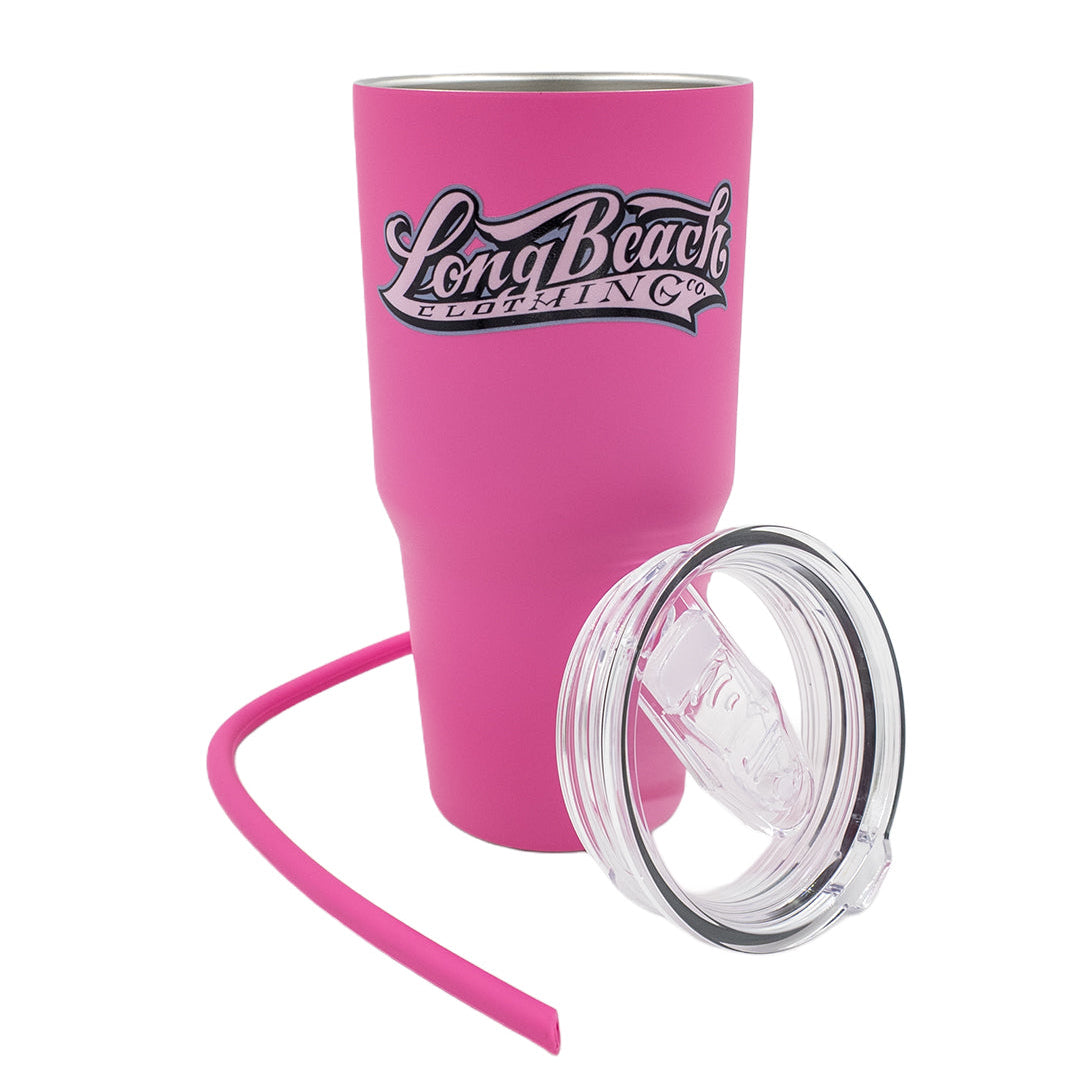Pink Stainless Steel Tumbler