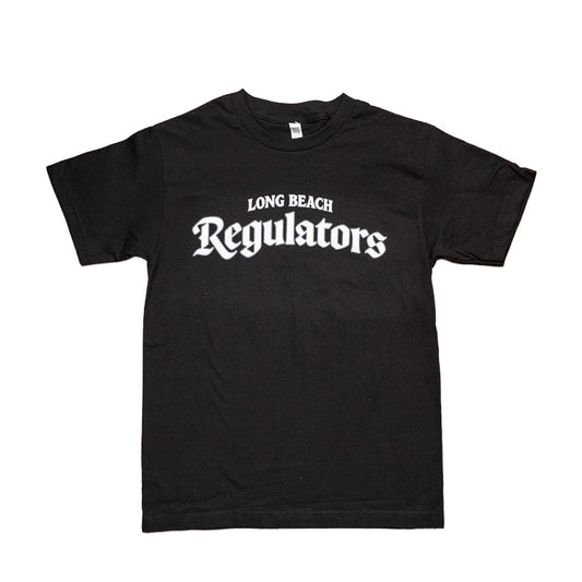 Long Beach Regulators Men's Black T-Shirt- Long Beach Coast