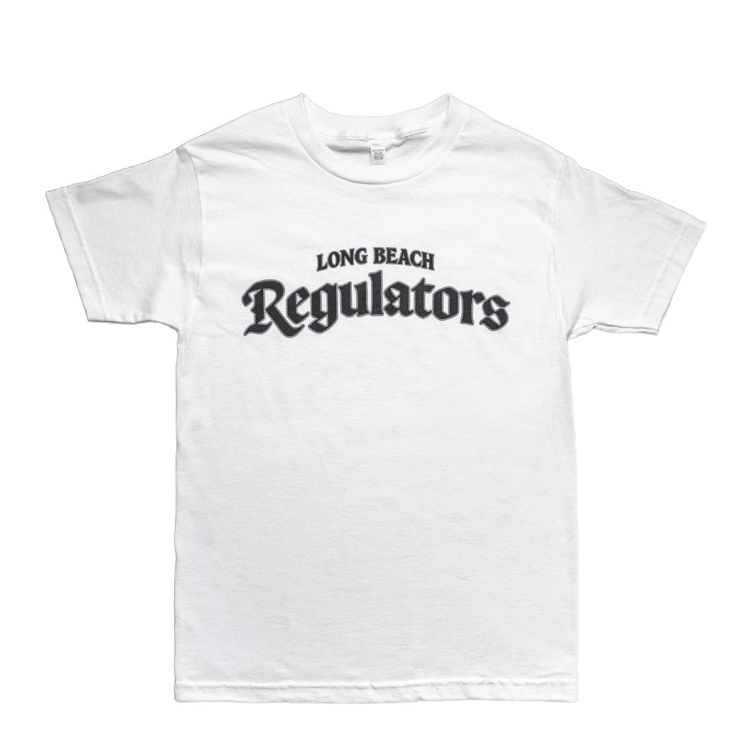 Long Beach Regulators Men's White T-Shirt- Long Beach Coast