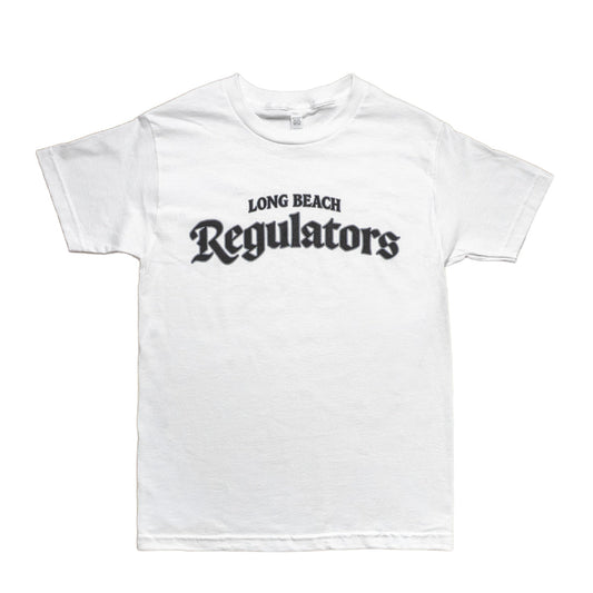 Long Beach Regulators Men's White T-Shirt- Long Beach Coast