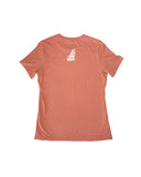 Retro Long Beach Women's Terracotta T-Shirt