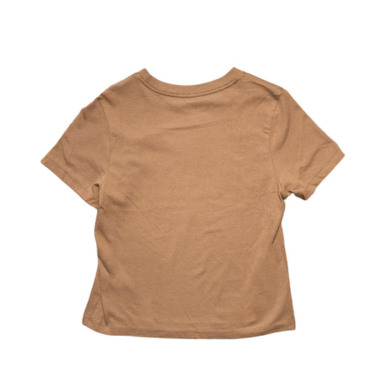 Retro Long Beach Women's Vintage Brown Boxy T-Shirt