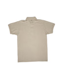 Cursive LB Sand Men's Jersey Polo Shirt