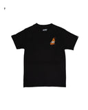 Long Beach Sunset Port Men's Black T-Shirt