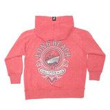 Cali Queen Toddler Pomegranate Zip Up Hoodie