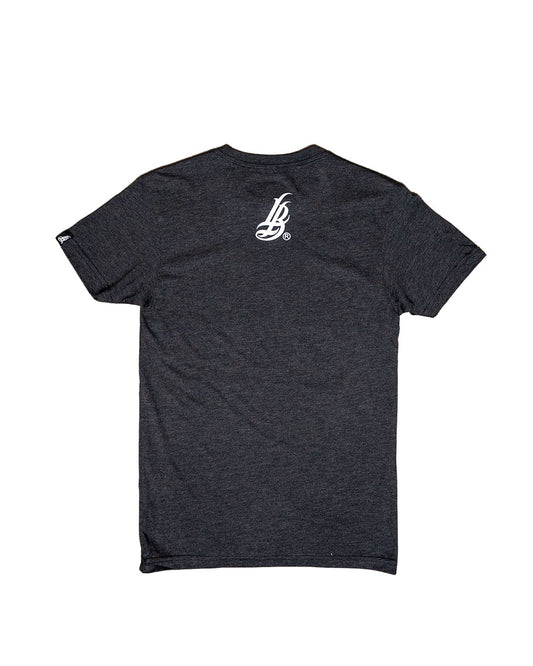 ADULT Long Beach Clothing Co. Logo Vintage Black Triblend T-Shirt