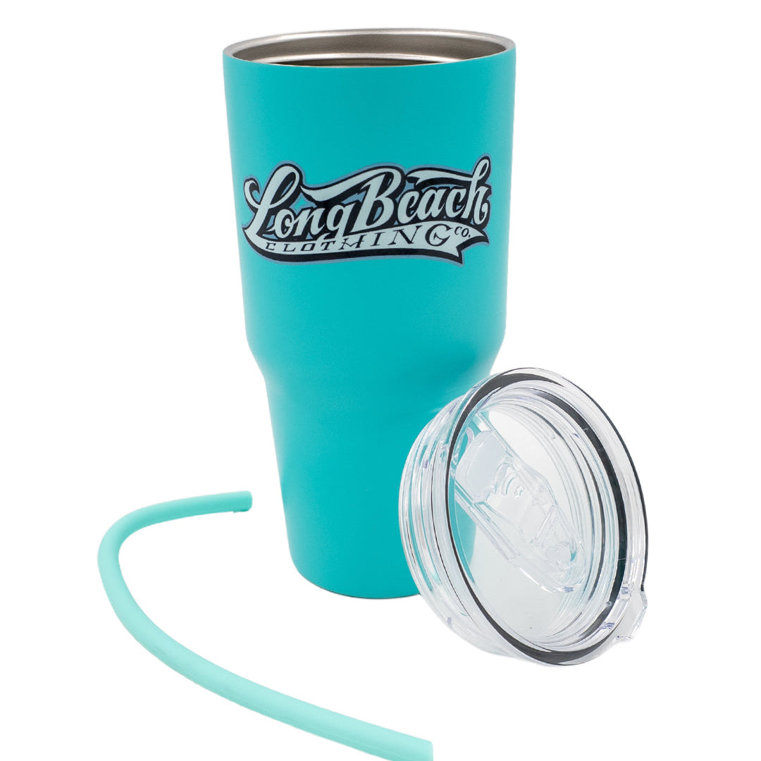 Turquoise Stainless Steel Tumbler