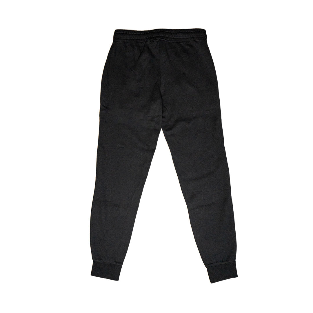 Women's Embroidered Cursive LB Black Joggers