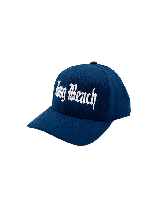 YOUTH Old English Navy Baseball Snapback