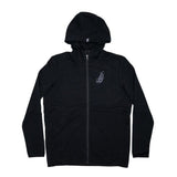 Cursive LB Men's Black Perform Zip Up Hoodie