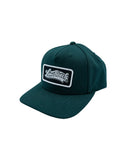 OG Logo Patch Forest Green Snapback (Curved Bill)