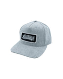 OG Logo Patch Heather Grey Snapback (Curved Bill)