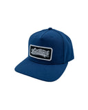 OG Logo Patch Navy Snapback (Curved Bill)