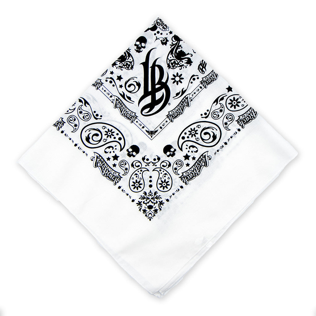 Long Beach White Bandana