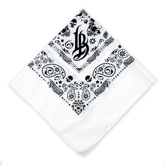 Long Beach White Bandana
