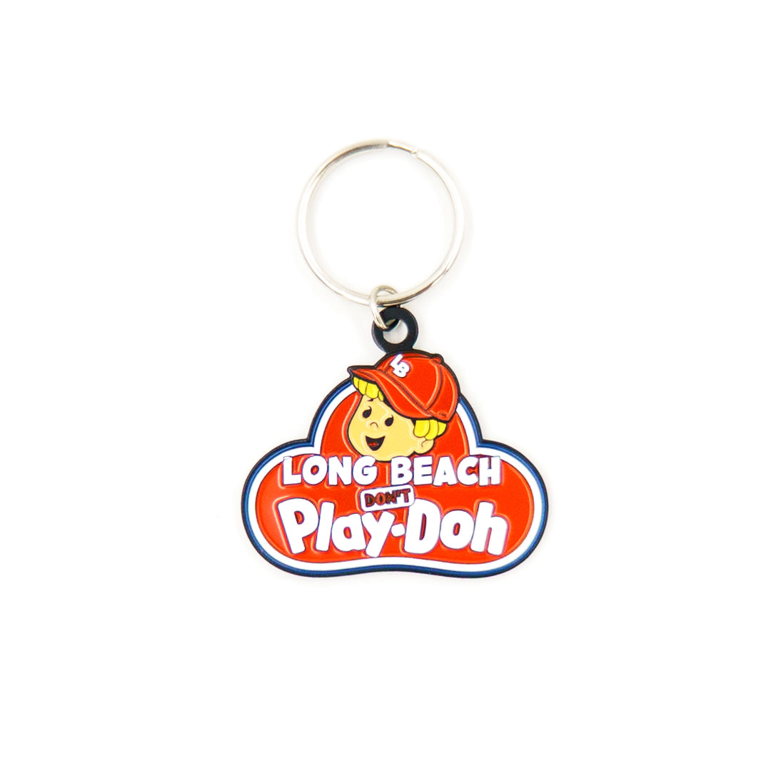 LB Don't Play Enamel Keychain
