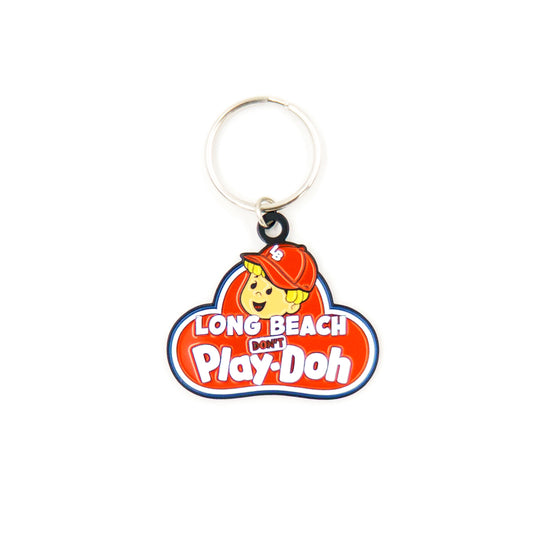 LB Don't Play Enamel Keychain
