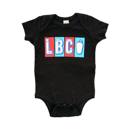 LBCEE Baby Black Onesie