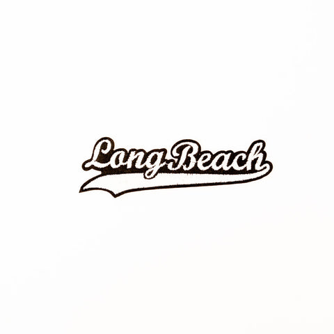 Cursive Long Beach Silver Patch