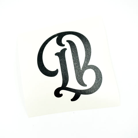 4” Legend LB Black Sticker
