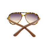 Long Beach Aviator Tortoise Sunglasses