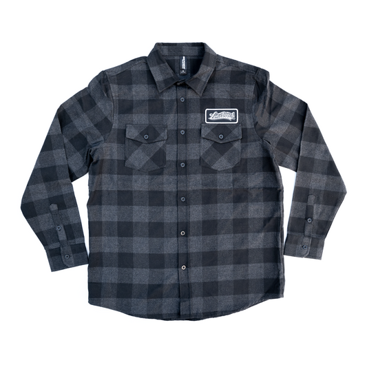 Men's Charcoal Heather & Black Flannel Shirt