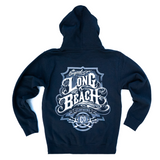 Oil Logo Men's Navy Hoodie