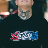 Long Beach Clothing Co. Americana Men's Black T-Shirt