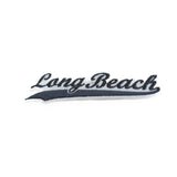 Cursive Long Beach Black Patch